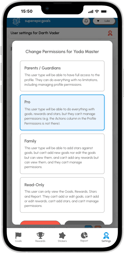Collaborative platform with permission controls